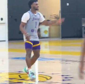 开云平台-布朗尼顺利完成湖人试训 17号签目标华裔高中锋